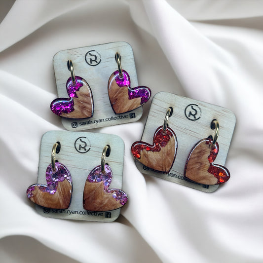 Reswood Statement Heart Huggies