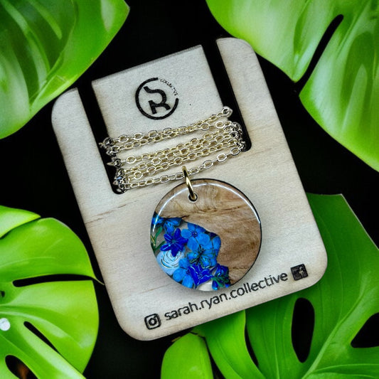 Reswood Floral 25mm Pendant